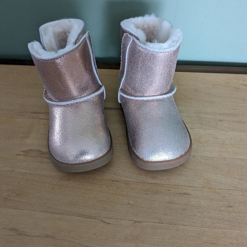 UGG Toddler Pink Glitter Boots